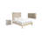 Aarohi Solid Wood Low Profile Standard Bed-2071859288-2067196461