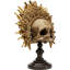 Decorative object King Skull