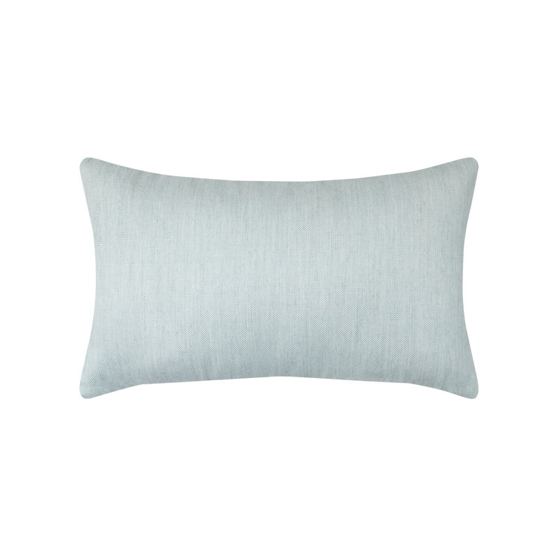 Lagoon Lumbar Indoor/Outdoor Pillow Cover & Insert, Lagoon, Rectangular 12" x 20"