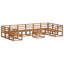 363cm Wide Patio Sectional Set