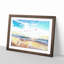Seagulls over a Beach in San Diego 1 Piece Single Picture Frame Painting on MDF-56705731-56705732