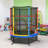 65" Trampoline with Safety Enclosure