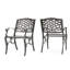 Chaise avec accoudoirs (ensemble de 2)