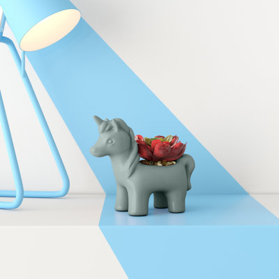 Plante grasse artificielle en pot 2 po