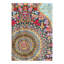 Multi Colour Fine Hand knotted Pure silk Persian Qum Rug 7'11'' X 11'7''