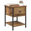 34cm W Manufactured Wood Bedside Table-856749015