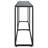 Tiffanyamber Glass Top Console Table-1870496012