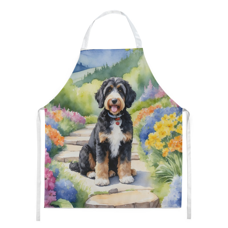 Floral Bib Apron