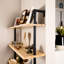 Ceballos Floating Ladder Bookcase/Bookshelf
