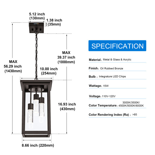 Product Dimensions