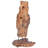 Wine Rack for 8 Bottles 15.7" x 11.8" x 31.5" Solid Teak Wood