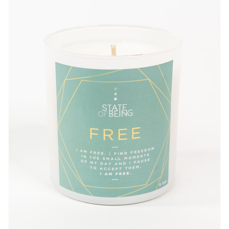 Bougie en pot Free Affirmation