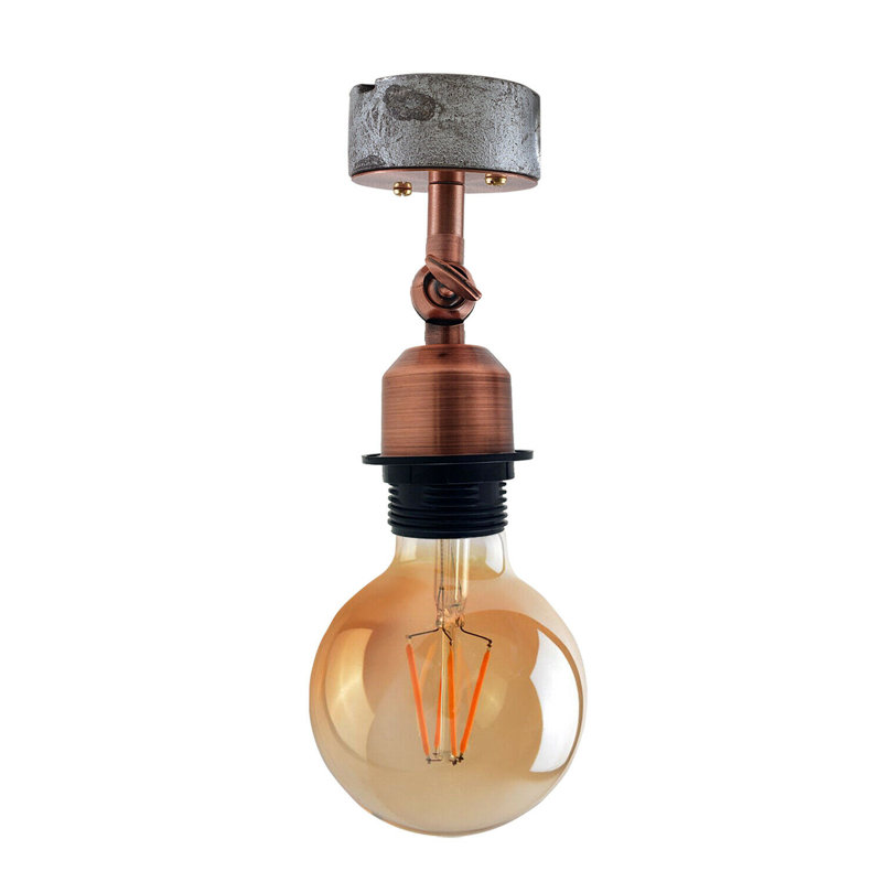 Brunette Wall Sconce, No, Copper