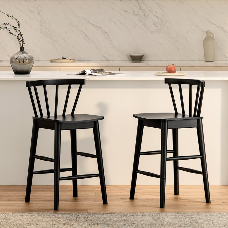 Tabouret de bar Modern, Natural Oak, 6