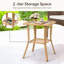 Table d'appoint en osier Avanthi-1836449998