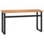 Bureau Console Bureau d'ordinateur Bureau à domicile Bureau d'étude Teck en bois massif-1455067119-1396774504