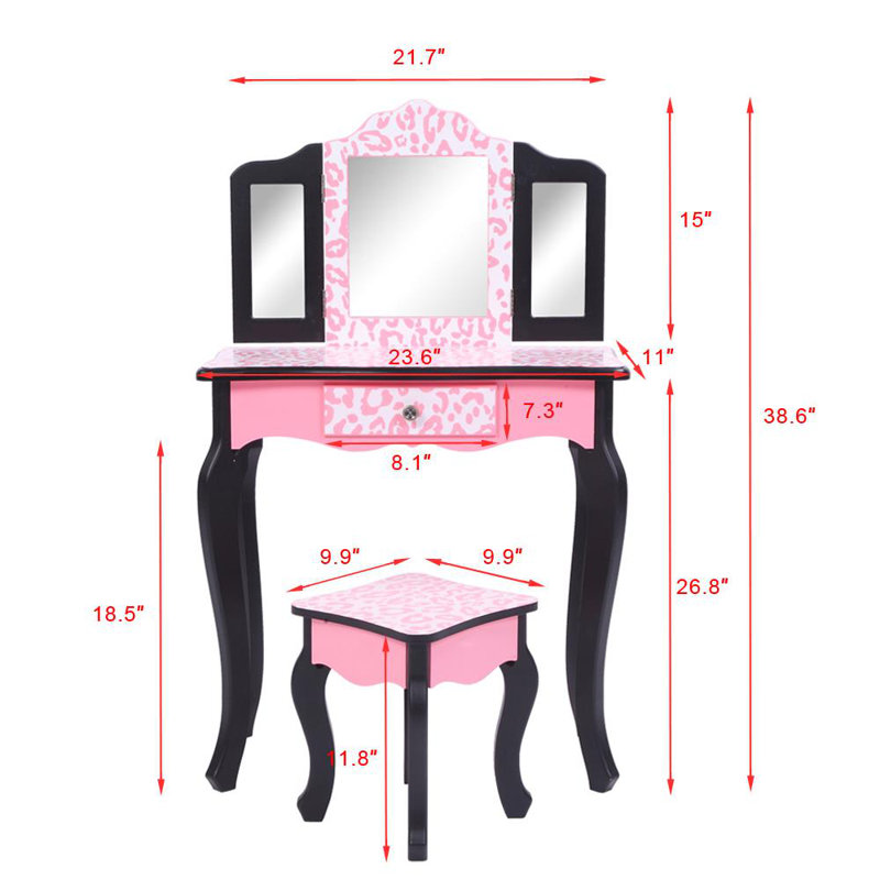 Dressing Table with Mirror
