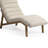 Simple and comfortable solid wooden chair