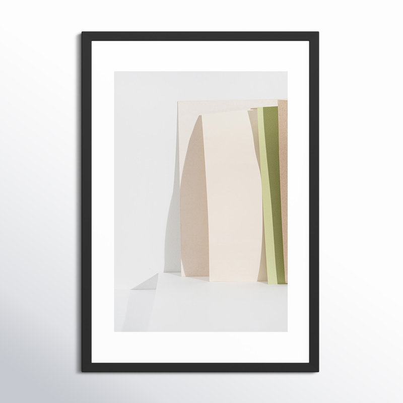 Lucie Clean Slate as an Object 1 by Svetlana Smirnova - Picture Frame Photograph, Black, 30" H x 21" W x 1.25" D
