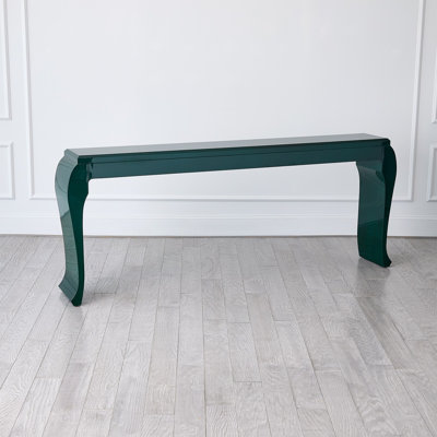 Sliced 84 " W Solid Wood Top Console Table