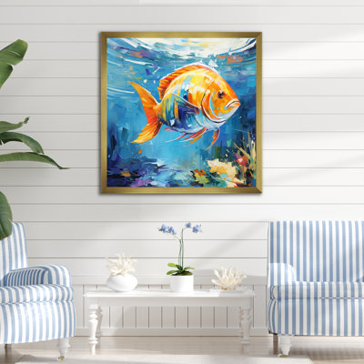 Romantic Seabed Fish - Japan Wall Art