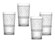 claro highball glasses, 17 oz.