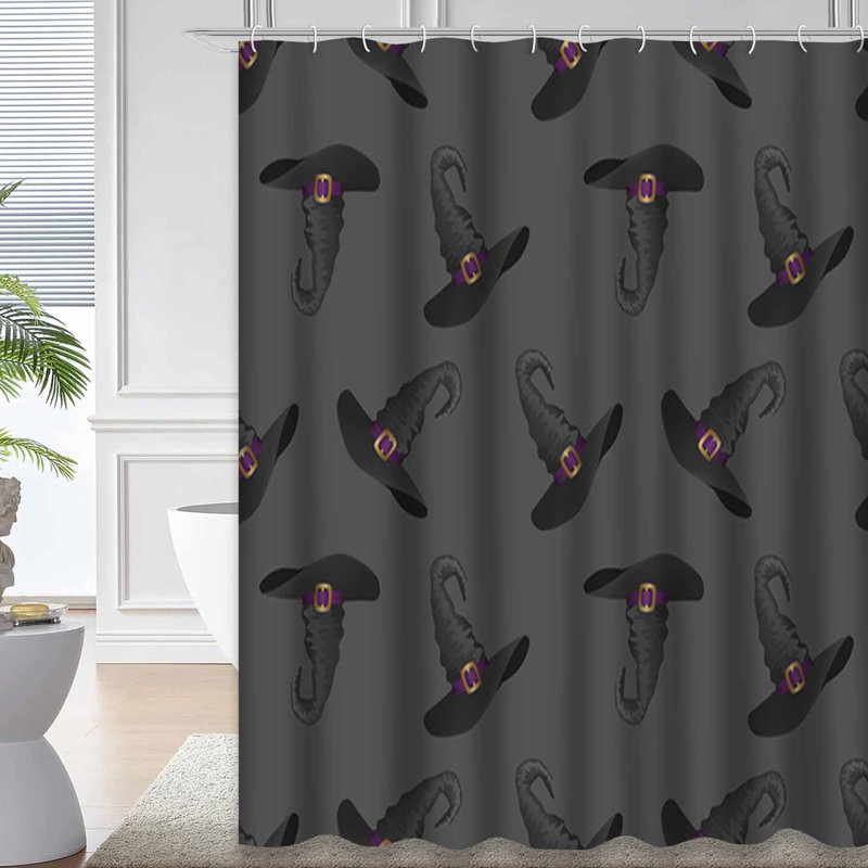 Rideau de douche Halloween Halloween, L 72 po x l 84 po