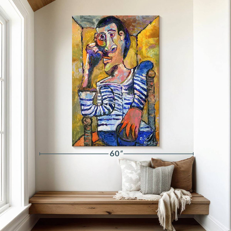 Leisha Picasso, 51" H x 34" W