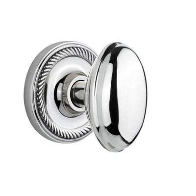 Rope Rosette with Homestead Door Knob