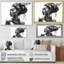 Femme afro-américaine Pierce I - Portrait, impressions sur toile-27451544-27451543