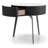 Stainless Steel Top End Table with Storage-71107619
