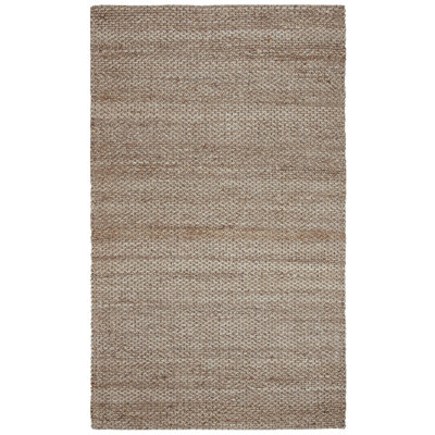 Tapis de couleur unie en jute / coton tissé à la main Callum Lauren Ralph Lauren