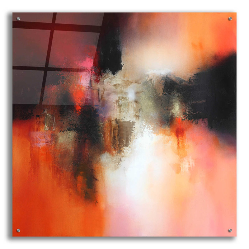 Ivy Bronx «Endless» par Eelco Maan, art mural en verre acrylique, H 36 po x l 36 po x P 0,2 po
