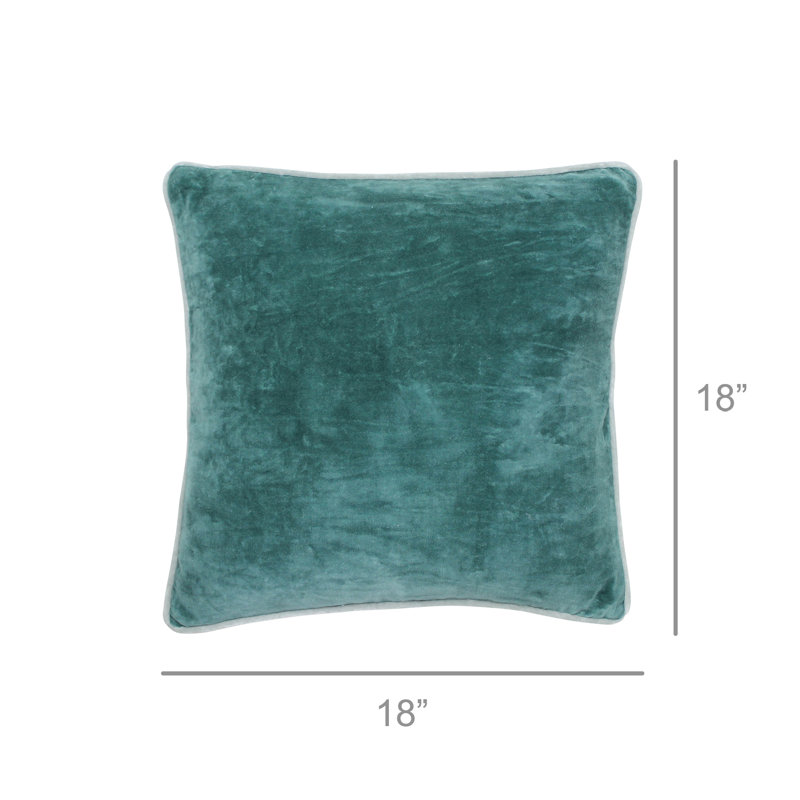 Keely Throw Pillow, Arabian Green