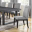 Chaise d'appoint rembourrée Donny-320192846