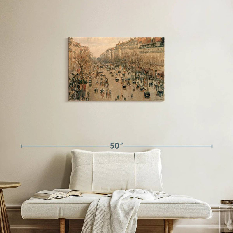 Sirci Boulevard Montmartre à Paris, H 20 po x l 30 po