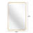 Rectangular Bathrrom Mirror (Gold)-1227415254