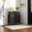 Commode 4 tiroirs cannelée Ebern Designs-1935337365