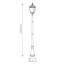 Thynes 3 Light 248cm Post Lantern Set-14715353