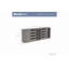 Système de rangement modulaire en bois à 18 tablettes l 106,97 po-98788124