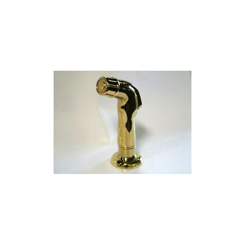 Side Sprayer, Polished Brass
