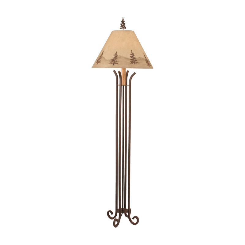 Ridgway 62'' Rust Traditional Floor Lamp
