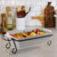 Plats de cuisson rectangulaire en pierres gibson elite