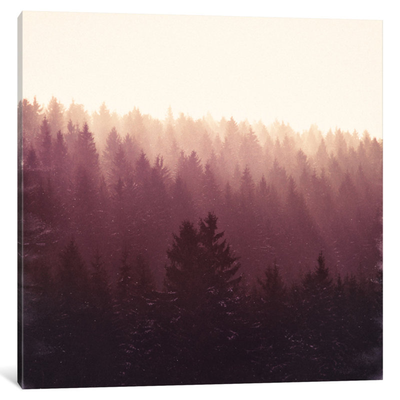 « chasse-feu », impression sur toile tendue, H 12 po x l 12 po x P 1,5 po, Pas de tapis, Toile tendue