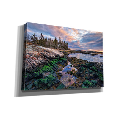 'Tidal Serenity Ii' by Rick Berk Canvas Wall Art