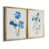 Toile avec cadre or