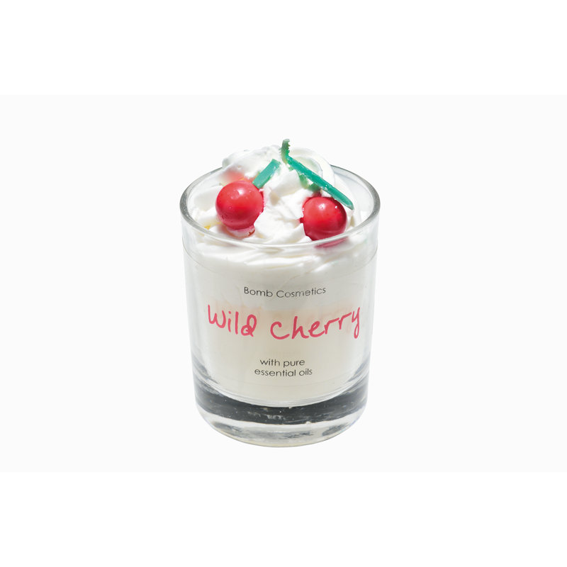 Wild Cherry Scented Jar Candle