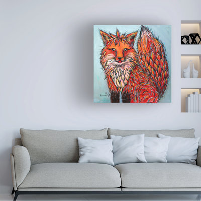 Karrie Evenson Red Fox 2 Canvas Art