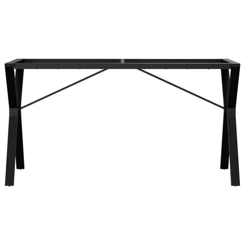 Armony Dining Table Legs Y-Frame Steel, 73cm H x 140cm W x 60cm D