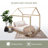 Khwaja Ozark Solid Wood House Bed-2124671554